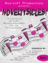 NOVELTYSICLES Percussion Ensemble Collection with Online Audio Access cover